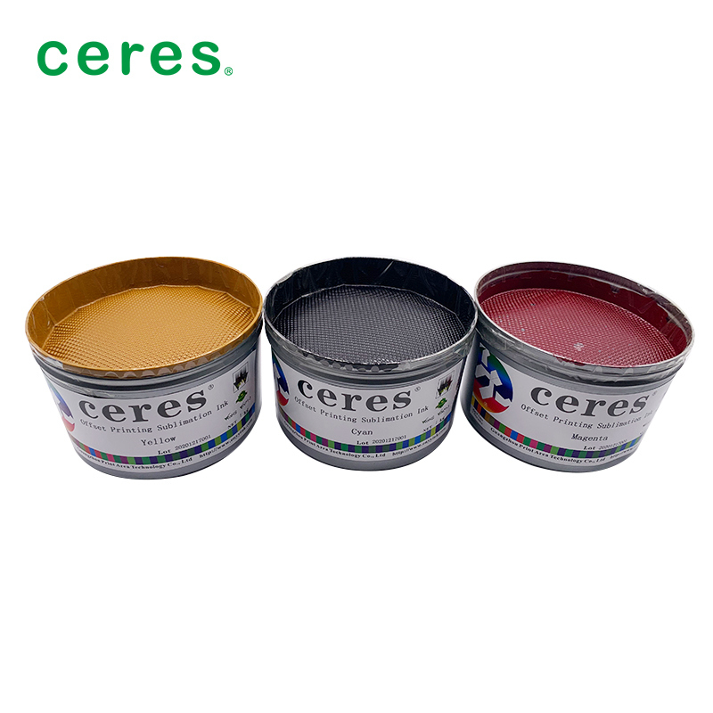 ऑफसेट प्रिंटिंग के लिए मैजेंटा सब्लिमेशन इंक, छोटे रंग अंतर, अच्छी पुनरुत्पादन क्षमता और 4 रंग मशीन उपयुक्तता के साथ