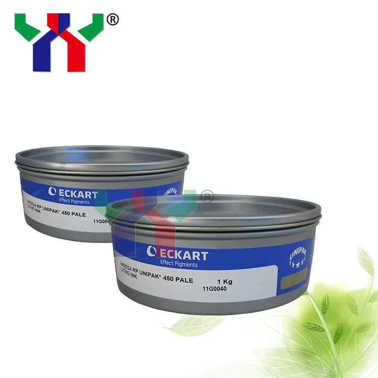 जर्मनी Eckart उच्च गुणवत्ता वाला सोने और चांदी का ऑफसेट स्याही सॉल्वैंट शीट-फीड पेपर प्रिंटिंग के लिए 1 किलोग्राम/कैन आधारित