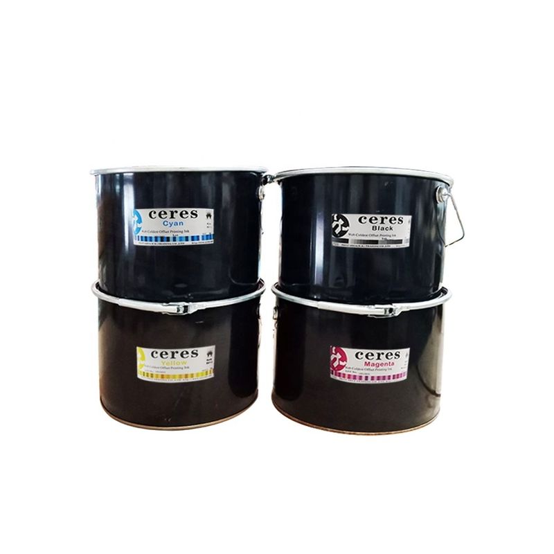 समाचार पत्र मुद्रण कोल्डसेट वेब ऑफसेट स्याही 20 किलोग्राम लोहे के बैरल में समाचार पत्र मुद्रण के लिए आधारित सॉल्वेंट